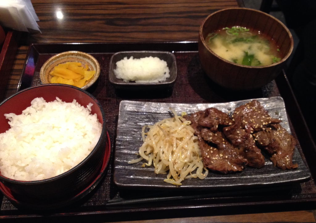 Takuan in meinem Mittagessen