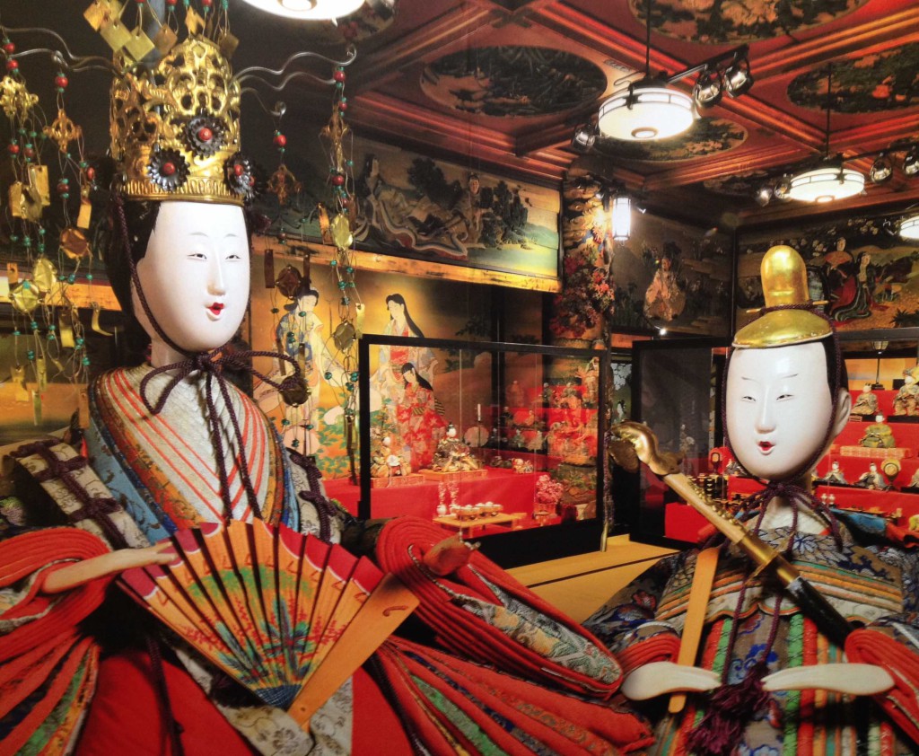 Hina Matsuri Display at one of the Meguro Gajoen banquet rooms 