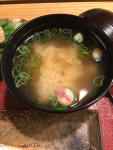 Prep-time for miso soup is basically the time necessary to heat dashi