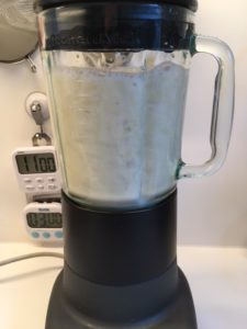 It is easy to make soy milk using a blender