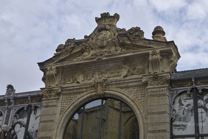 Impressive Entrance to the Narbonne market